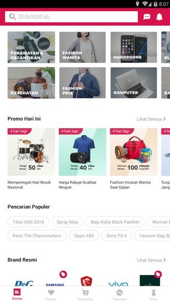 Bukalapak スクリーンショット 1