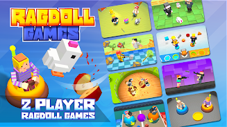 Ragdoll Arena 2 Player Ekran Görüntüsü 0