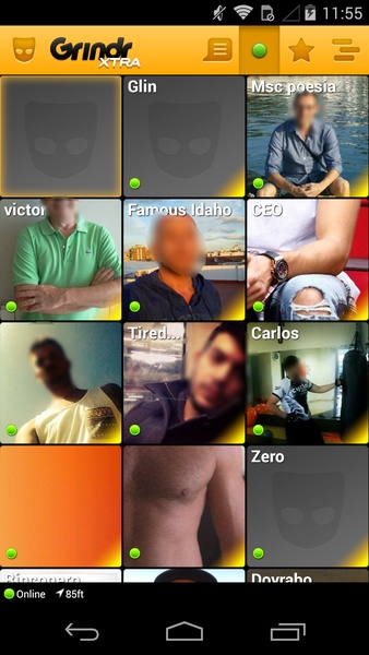 Schermata Grindr 0