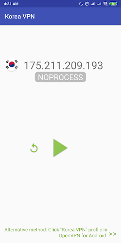 Korea VPN - Plugin for OpenVPN Tangkapan skrin 2