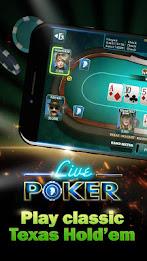 Live Poker Tables–Texas holdem Capture d'écran 0