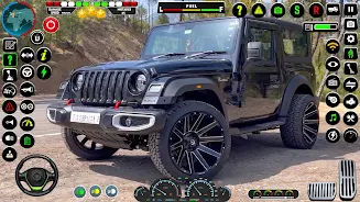 Offroad Jeep Driving:Jeep Game Captura de pantalla 2