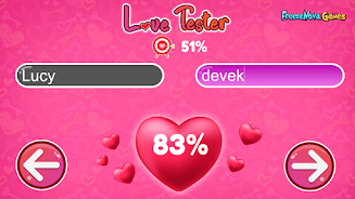 Love Tester Captura de tela 3