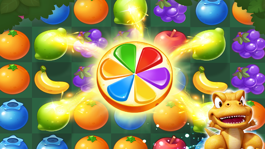 GON: Fruits Match3 Puzzle ဖန်သားပြင်ဓာတ်ပုံ 1