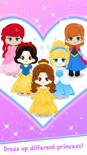 Doll Dress Up: Makeup Games Captura de pantalla 2