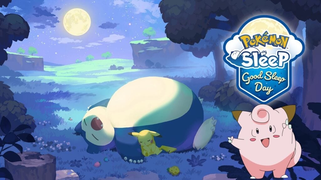 Pokémon Sleep iyi uyku günü kutlamalarına katılır