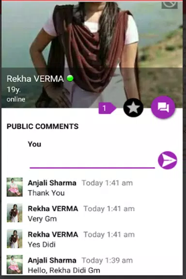 Girls Chat + Videos Screenshot 2