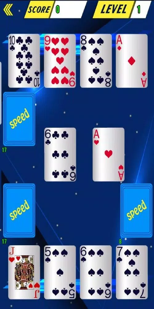 Speed Card Game Captura de tela 2