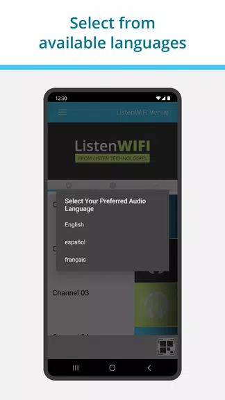 ListenWIFI Schermafbeelding 1