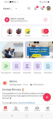 MyGate: Society Management App Zrzut ekranu 0