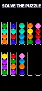 Ball Sort Puzzle: Bubble Sort Schermafbeelding 1