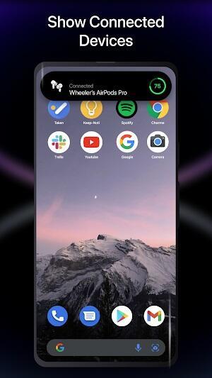 Dynamic Island iOS 16 Tangkapan skrin 3