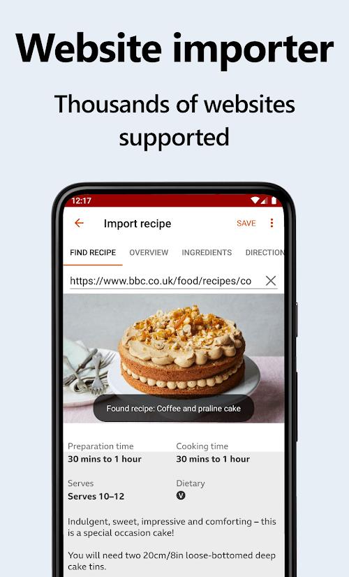 Recipe Keeper Скриншот 3