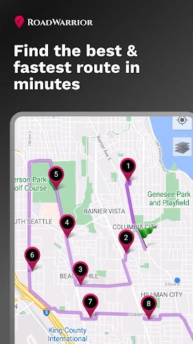 RoadWarrior Route Planner Capture d'écran 0