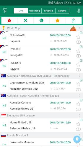 Soccer Predictions, Betting Tips and Live Scores Tangkapan skrin 3