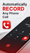 Auto Call recorder App Ekran Görüntüsü 0