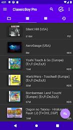 ClassicBoy Pro Games Emulator Tangkapan skrin 0