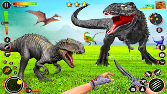 Real Dinosaur Hunter Gun Games ภาพหน้าจอ 2