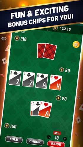 Texas Hold'em - Poker Game Captura de tela 1