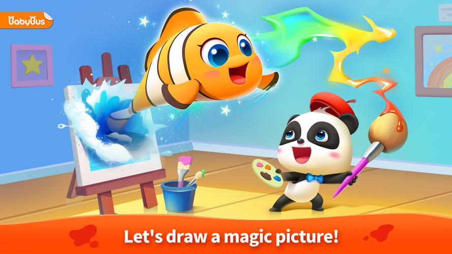 Little Panda's Kids Coloring Ảnh chụp màn hình 0