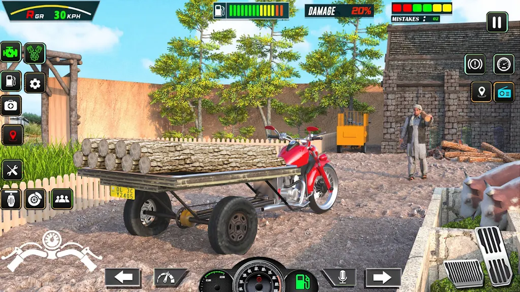 Tuk Tuk Rickshaw: Auto Game Tangkapan skrin 1