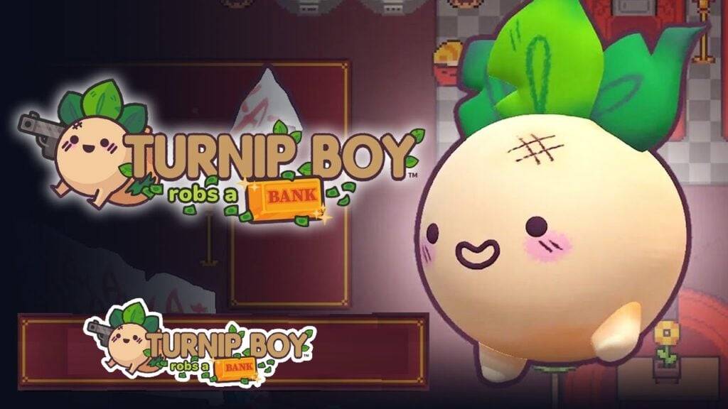 Turnip Boy's Bank heist: Evasion Robbery Grips Android