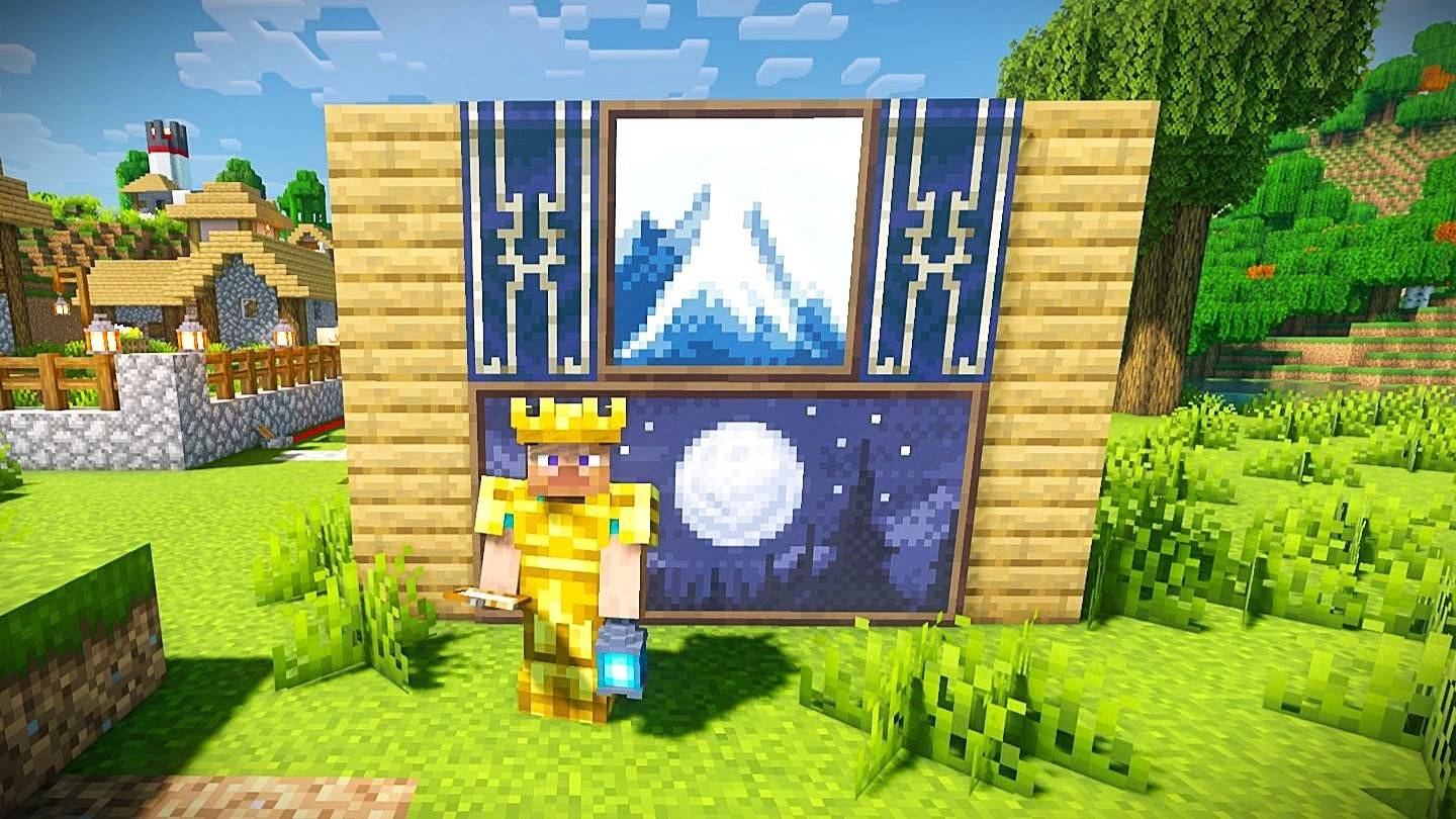 Minecraft dá vida à arte: dominar a arte da pintura