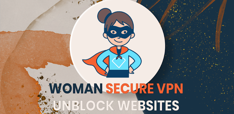 Woman Secure VPN Tangkapan skrin 1