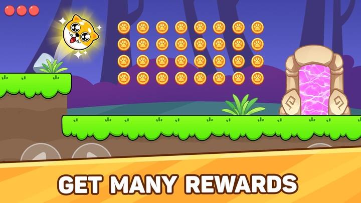 Doge Ball: Red Bounce Ball Ảnh chụp màn hình 2