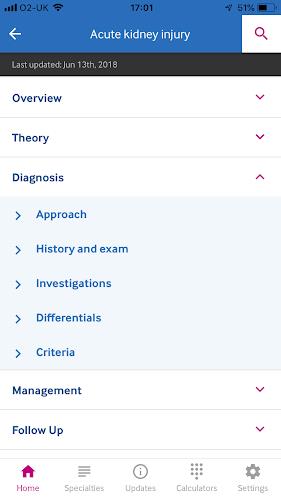 BMJ Best Practice Ekran Görüntüsü 2