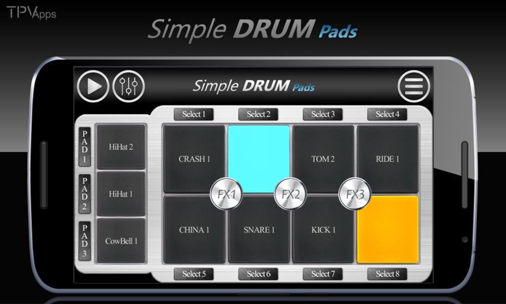 Simple Drums Rock Ảnh chụp màn hình 1