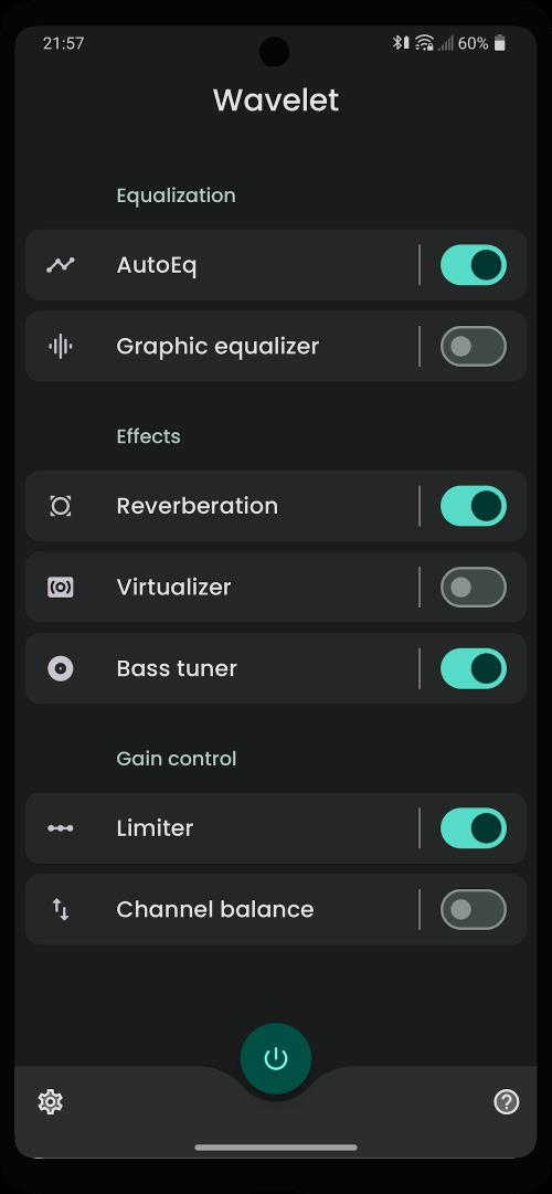 Wavelet: headphone specific EQ स्क्रीनशॉट 0