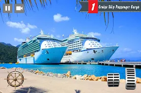 Cruise Ship Dubai - Ship Games Captura de pantalla 0