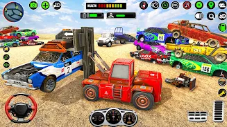 Demolition Derby Kar Wali Game Schermafbeelding 2