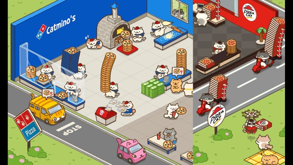 ピザ猫：猫は新しい料理の大物ゲームでキッチンを支配しています！