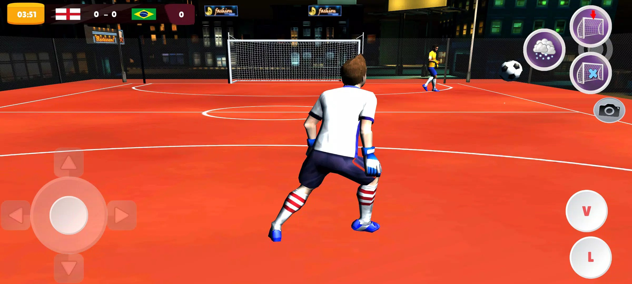 Goalie Wars Football Street Captura de pantalla 2