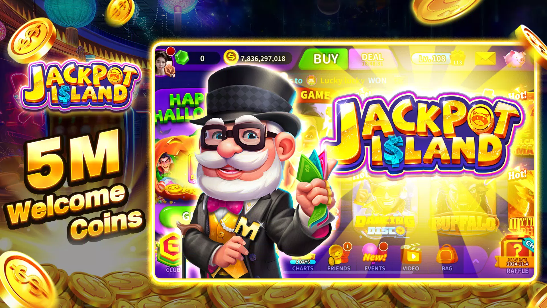 Jackpot Island Captura de pantalla 0