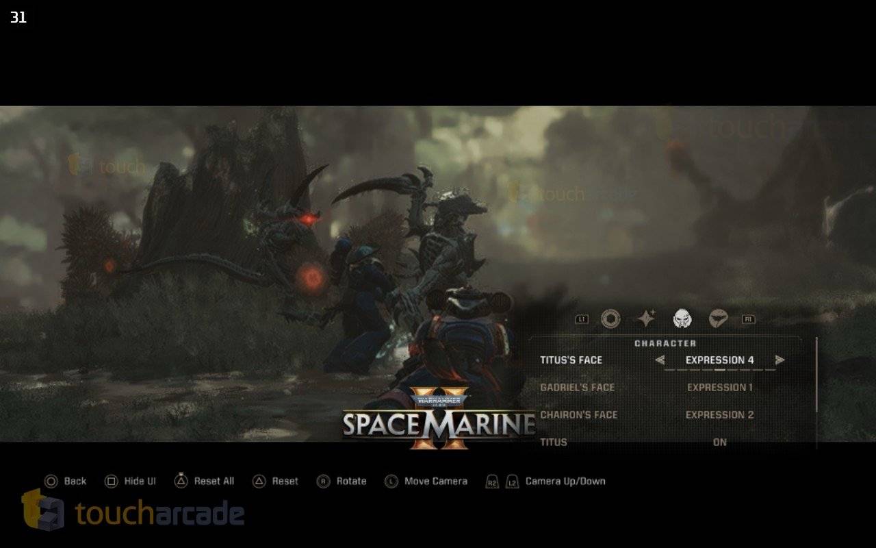 Detalhes visuais em Warhammer 40.000: Space Marine 2