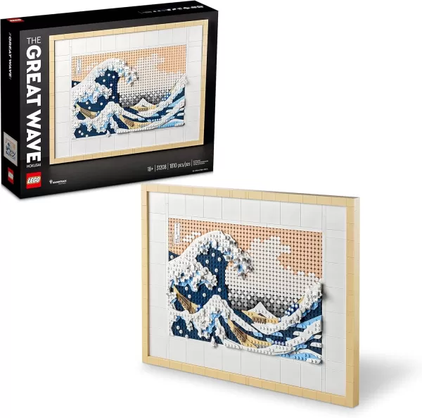 LEGO Art Hokusai Display