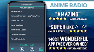 Anime Radio Favorites Captura de tela 1