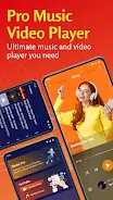 Music Player - Video Player Schermafbeelding 0