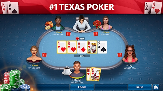 Texas Holdem Poker Pokerist ဖန်သားပြင်ဓာတ်ပုံ 2