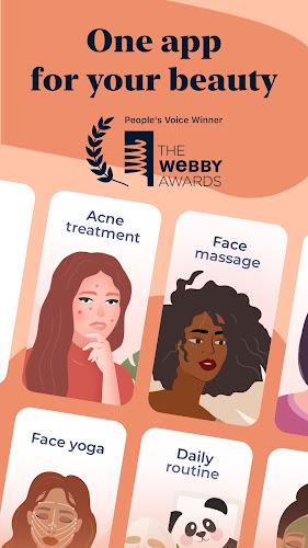 Luvly: Face Exercise, Skincare Screenshot 0