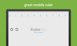 Ruler App: Measure centimeters ဖန်သားပြင်ဓာတ်ပုံ 0