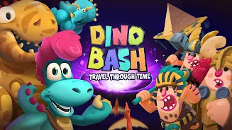 Dino Bash: Travel Through Time Ảnh chụp màn hình 2