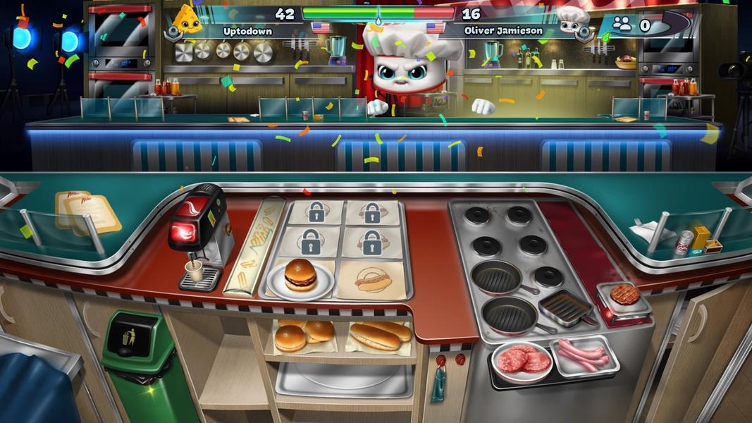 Schermata Cooking Fever Duels 0