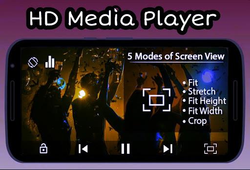 Real Video Player HD - All Format Support ဖန်သားပြင်ဓာတ်ပုံ 0