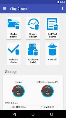 1Tap Cleaner Pro ภาพหน้าจอ 0