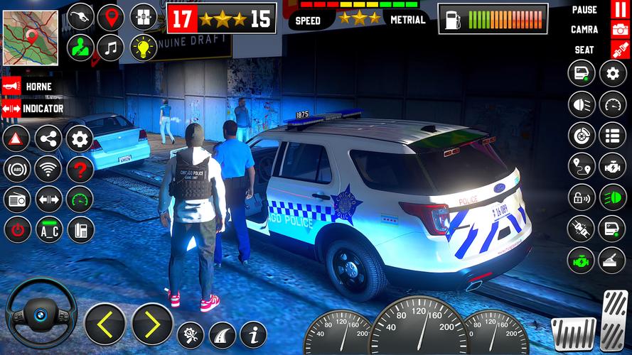 Police Car Game Police Parking 스크린샷 0