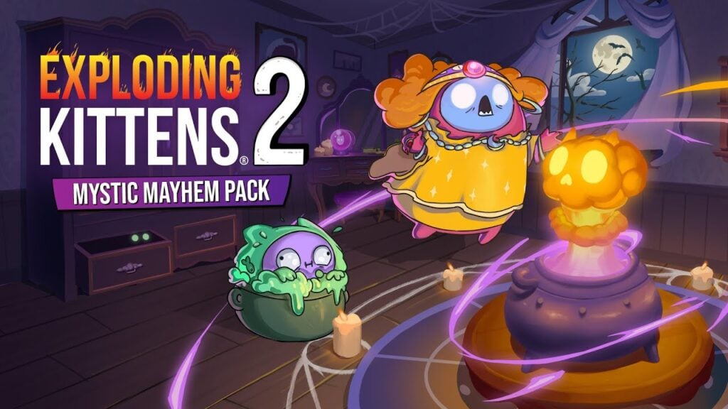 Hinulaan ni Madame Beatrice ang Iyong Kapalaran sa 'Exploding Kittens 2' Ngayong Halloween